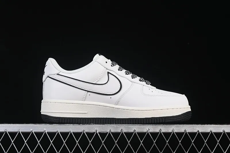 All Categories Nk Air Force 1 Air Force Series Nk Air Force 1 Low Air Force Low Nike Air Force 1'07 Low Beige White Black Air Force One Low Casual Shoes CS5288-036
